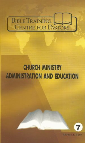 Church Ministry Administration ans Education